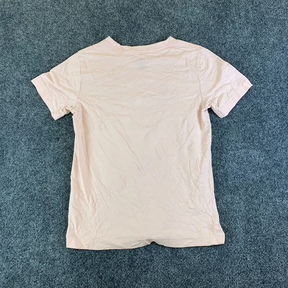 Jordan T Shirt Boys Medium 10-12 Pink Graphic Print Logo Cotton Standard Fit